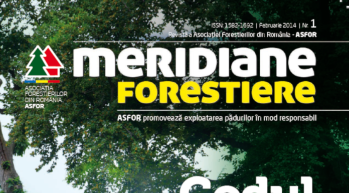 Revista Meridiane Forestiere nr. 1 februarie 2014