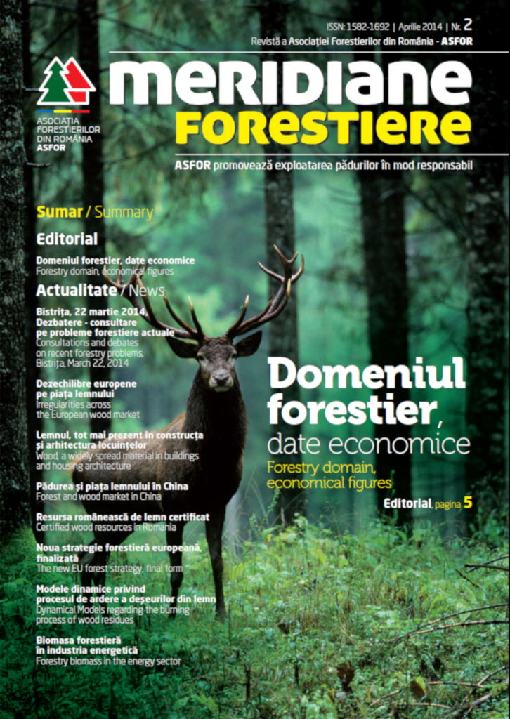 Revista Meridiane Forestiere nr. 2 aprilie 2014