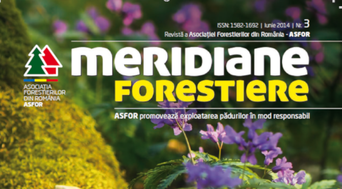 Revista Meridiane Forestiere nr. 3 iunie 2014