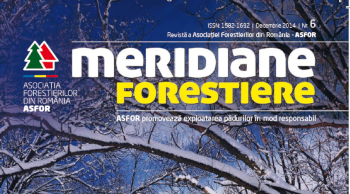 Revista Meridiane Forestiere nr. 6 decembrie 2014