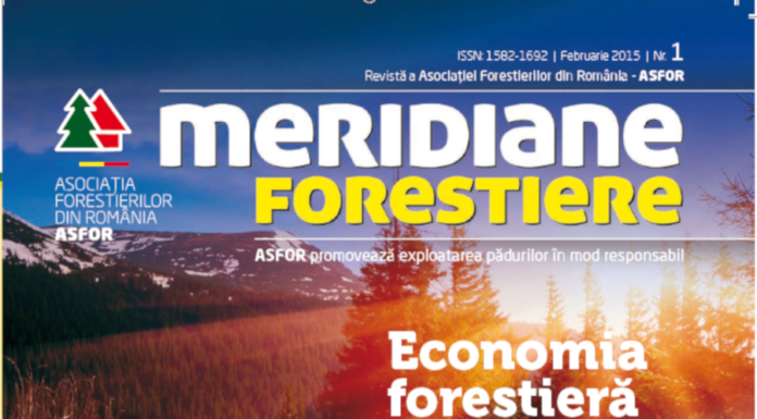 Revista Meridiane Forestiere nr. 1 februarie 2015