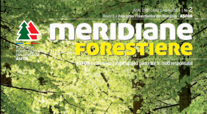 Revista Meridiane Forestiere nr. 2 aprilie 2015