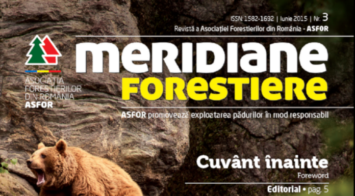 Revista Meridiane Forestiere nr. 3 iunie 2015