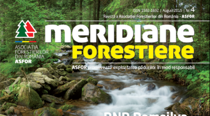 Revista Meridiane Forestiere nr. 4 august 2015