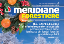 Revista Meridiane Forestiere nr. 6 decembrie 2015