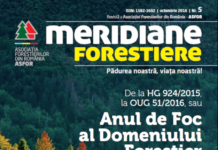 Revista Meridiane Forestiere nr. 5 octombrie 2016