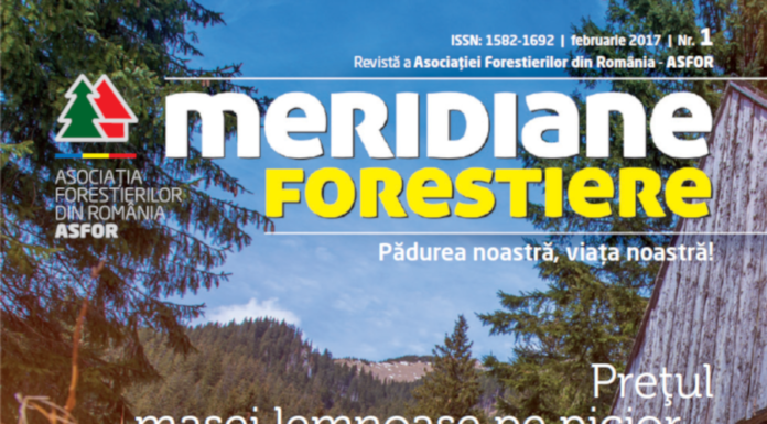 Revista Meridiane Forestiere nr. 1 februarie 2017