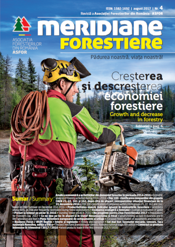 Revista Meridiane Forestiere nr. 4 august 2017