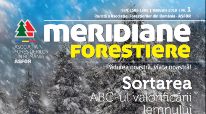 Revista Meridiane Forestiere nr. 1 februarie 2018