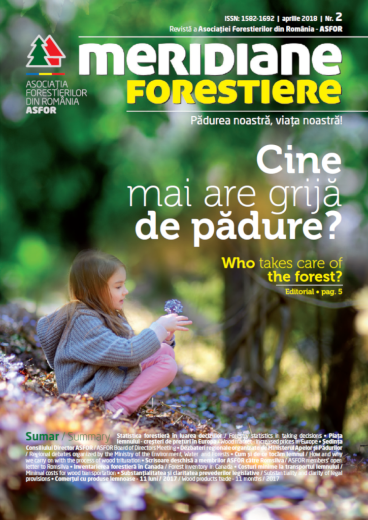 Revista Meridiane Forestiere nr. 2 aprilie 2018
