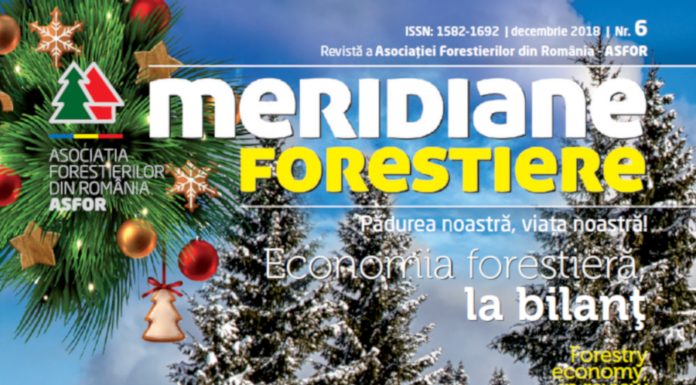 Revista Meridiane Forestiere nr. 6 decembrie 2018