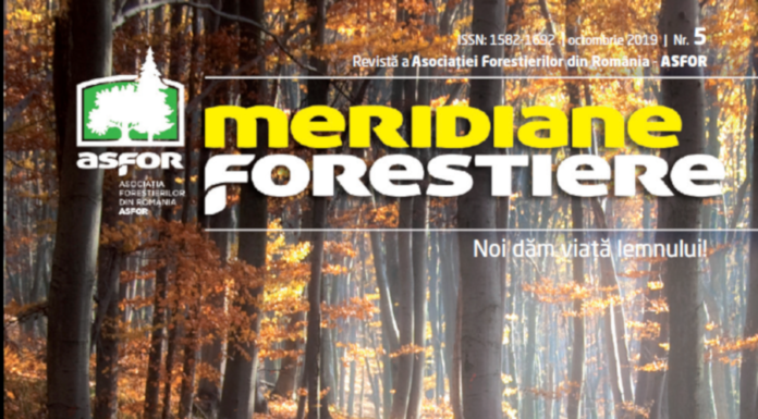 Revista Meridiane Forestiere nr. 5 octombrie 2019