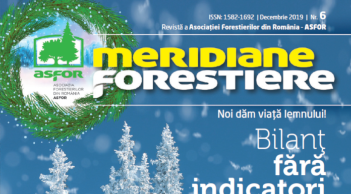 Revista Meridiane Forestiere nr. 6 decembrie 2019