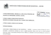 Adresă ASFOR urmare a primirii unei comunicări anonime pe mail anonima