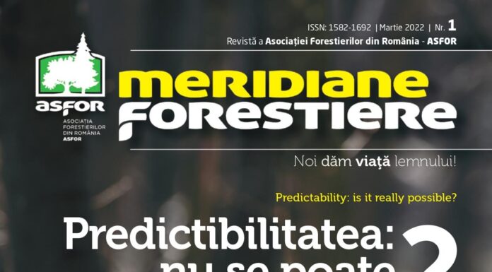 Revista Meridiane Forestiere nr. 1 Martie 2022