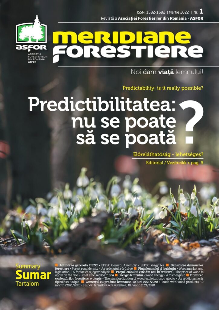 Revista Meridiane Forestiere nr. 1 Martie 2022