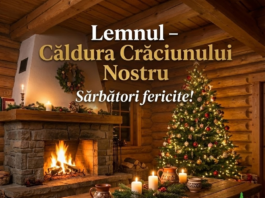 Lemnul – Căldura care ne aduce împreună de Crăciun