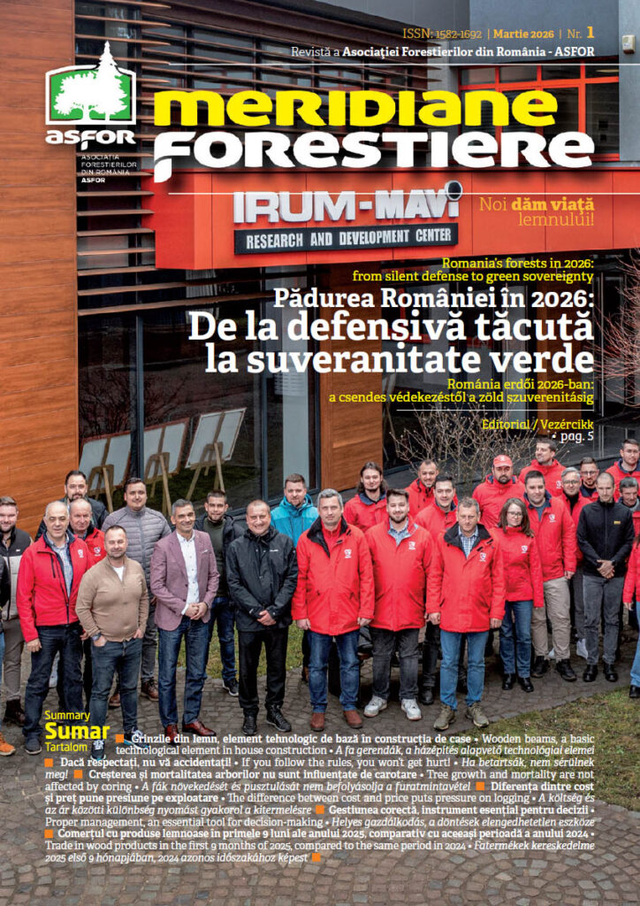 Revista Meridiane Forestiere nr. 1 Martie 2026